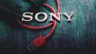 Sony name, red USB cable