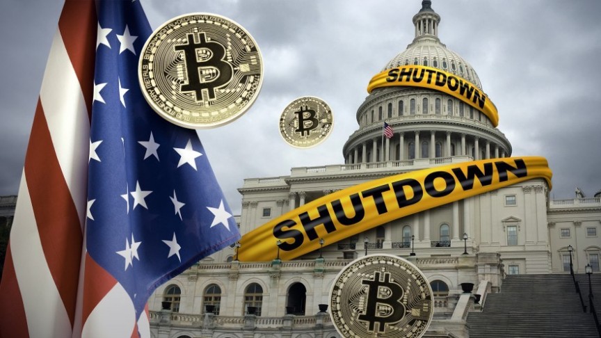 government shutdown bitcoin