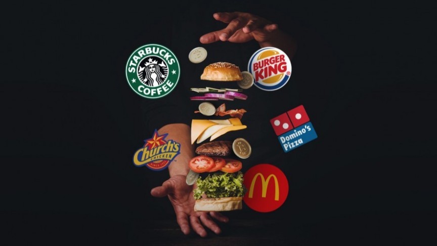 fast-food and cryptocurrency