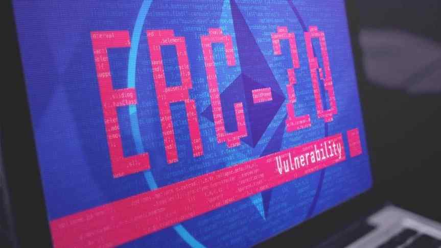 illustration of ERFC-20 Vulnerability displayed on a laptop