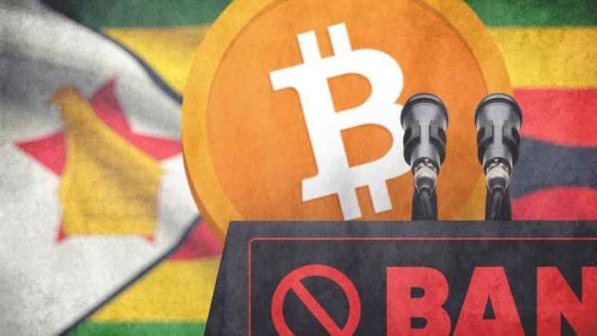 Zimbabwe's Reserve Bank Issues Total Ban on Cryptocurrency