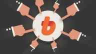 Illustration of businessmen pointing fingers at Bithumb logo, suggesting thus criticism.