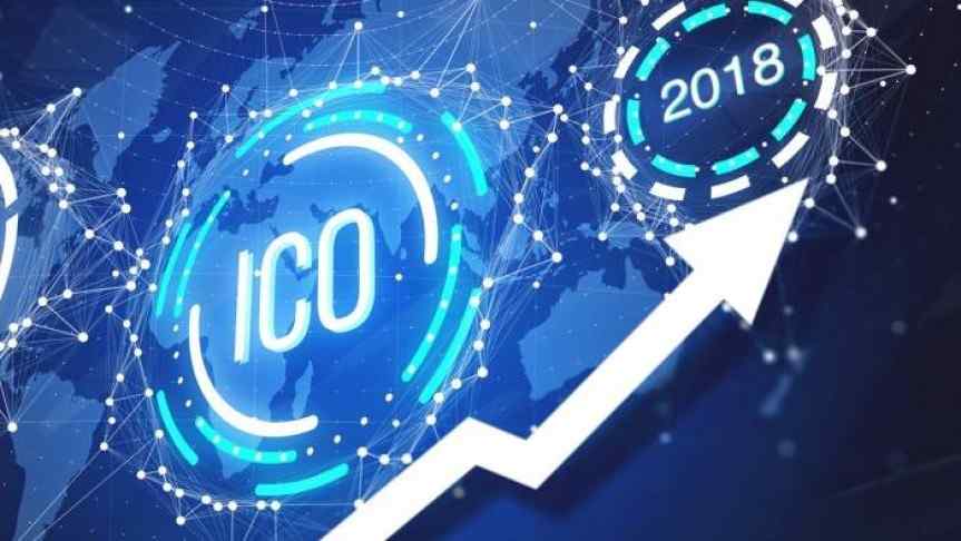 Illustration of ICO volume growth in 2018