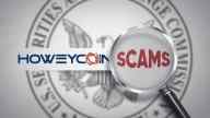 Illustration of HoweyCoins, SEC’s fake ICO that warns buyers they almost fell for a scam.