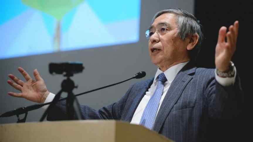 Picture of Governor of the Bank of Japan, Haruhiko Kuroda