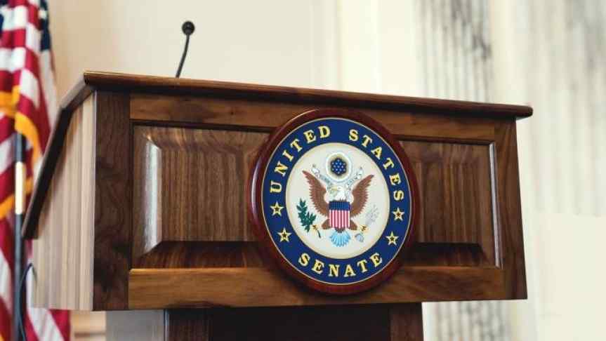 United States Senate speach desk