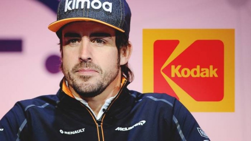 Fernando Alonso KodakOne Blockchain