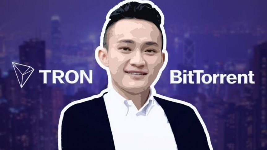 Justin Sun, Tron logo