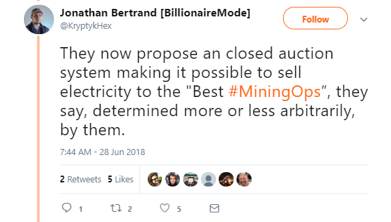 Jonathan Bertrand's Tweet