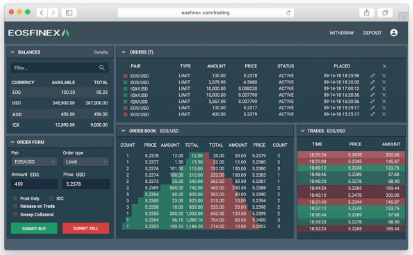 EOS exchange